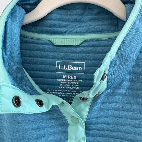 LL Bean Women's Airlight Pullover - Size M - Picture 2 of 3